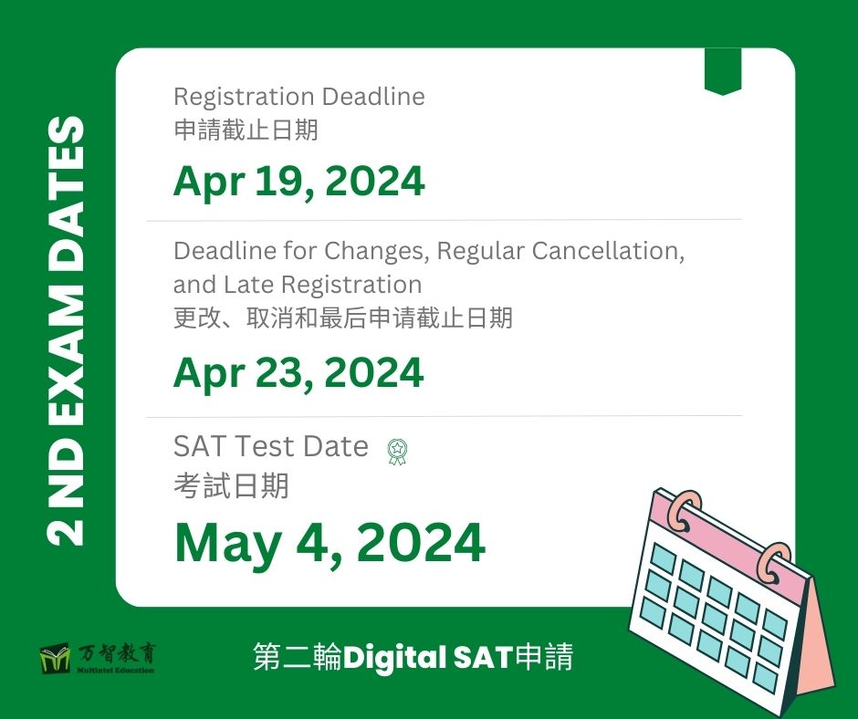 second_round_sat_exam_dates